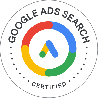 Google Ads Search Certified badge